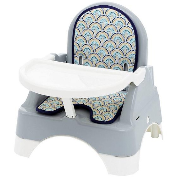 Rehausseur Évolutif 3 En 1 Edgar Gris Charme/ Blanc Muguet Gris