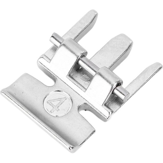 Reißverschlusszeiger -Fußschneiderung auf rostfreiem Stahl robust mit IDT -Drucker für Pfaff -Nähmaschine