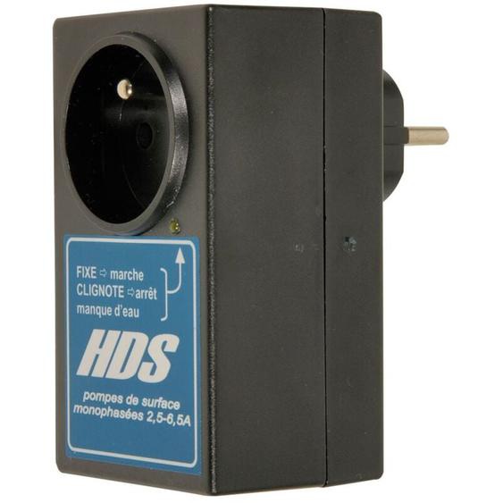 Relais HDS-6.5A pour protection contre le manque deau des pompes de surface de 2,5A à 6,5A