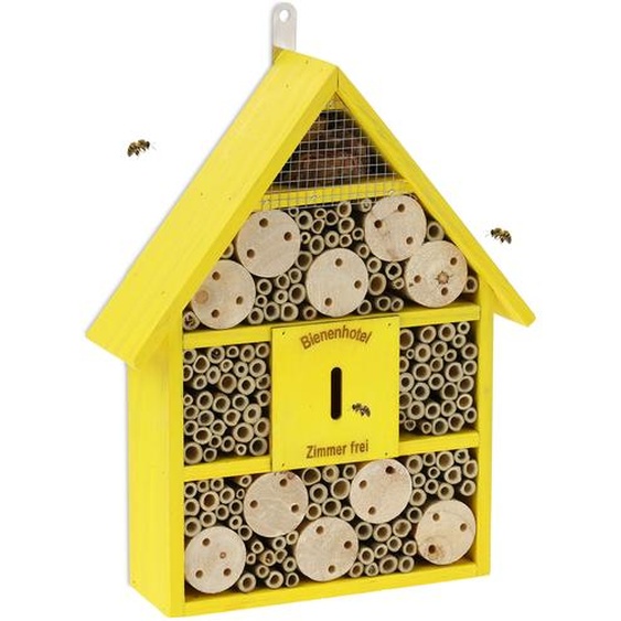 relaxdays Hôtel pour abeilles avec toit pointu