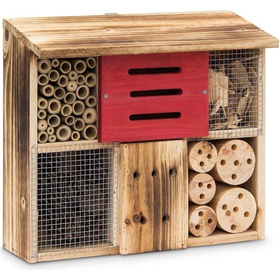 relaxdays Hôtel pour insectes brûlé