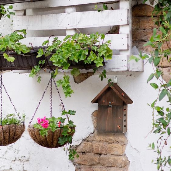 relaxdays Maison de coccinelle en bois