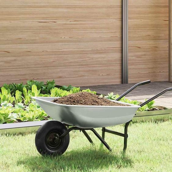 Remplacement du plateau de brouette Argenté 80 x 60 x 25 cm