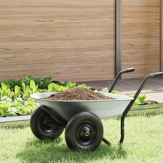 Remplacement du plateau de brouette Argenté 90 x 63 x 28 cm