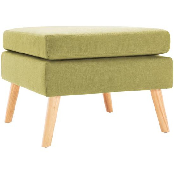 Repose-pied Vert Tissu