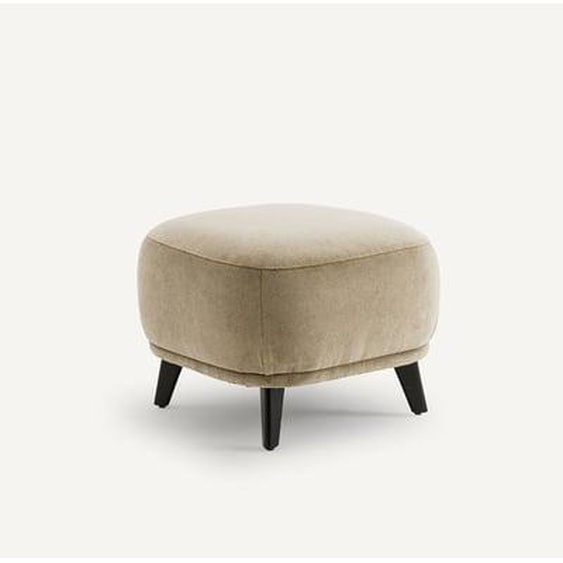 Repose-pieds en velours Odalie, design E.Gallina