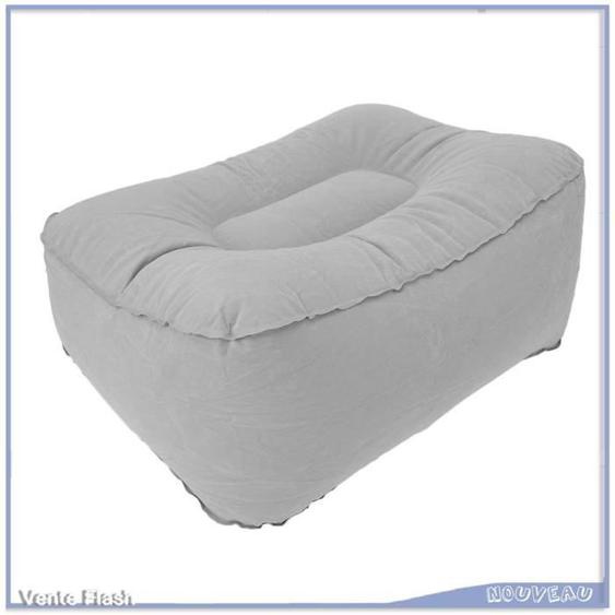 Repose-pieds gonflable - VGEBY - Voyage - Soulagement des jambes - Design portable - Flocage PVC