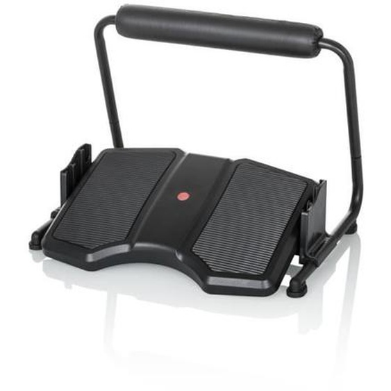 Repose-pieds - hjh OFFICE - PODI F - Noir - Plastique