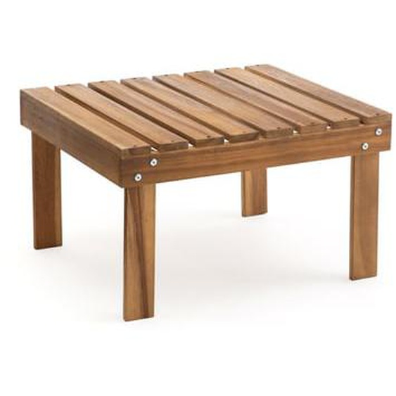 Repose pieds/table basse Zeda en acacia
