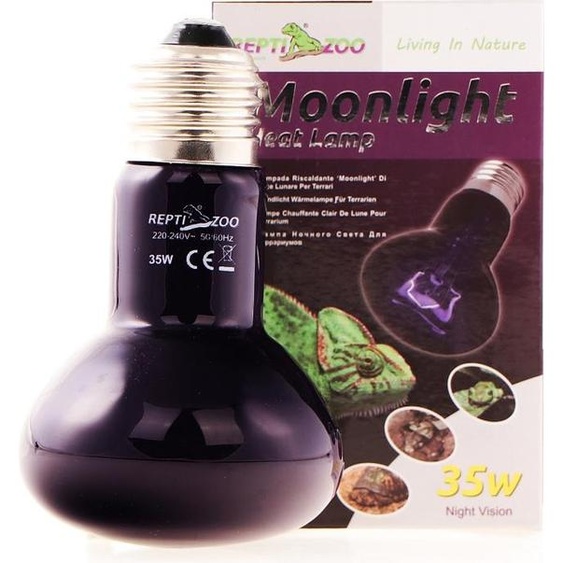 Repti-Zoo Moonlight Heat 35W - Ampoule chauffante de nuit Repti-Zoo