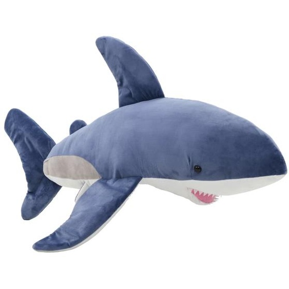Requin en peluche Bleu et blanc