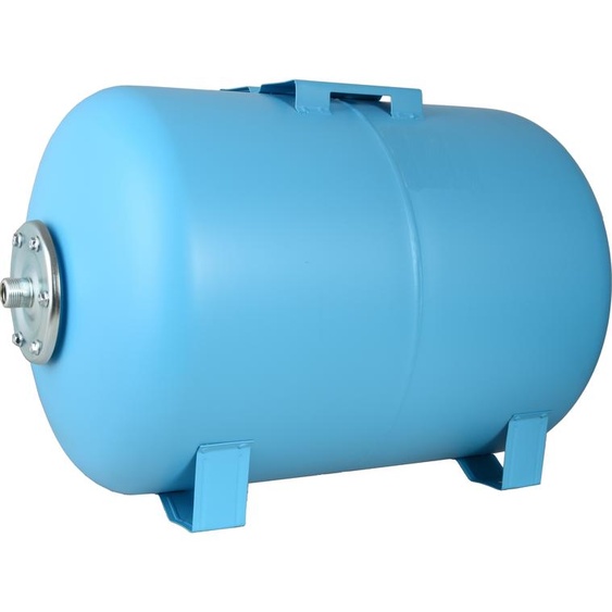 Réservoir à membrane Hydrophore 100L pour pompe à eau Acier Carbone Horizontal
