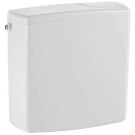Réservoir apparent blanc AP140 de WC semi-bas simple touche - GEBERIT - 140.017.11.1