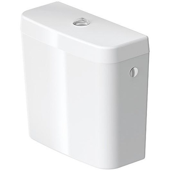 Réservoir blanc double touche D-CODE alimentation latérale - DURAVIT - 927000004