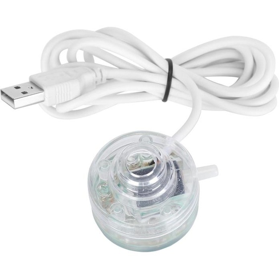 Réservoirs à poissons à LED en plastique, aquarium, dégradé de couleurs, lumière spot, étanches, submersibles