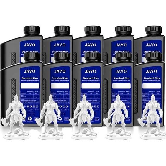 résine pour imprimante 3D, haute précision, polymérisation rapide, standard P Blanc 10