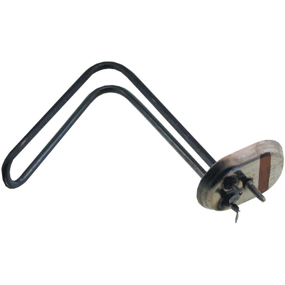 Résistance blindée 1500 W pour chauffe-eaux 30 L bride ovale + anode ARISTON 994025