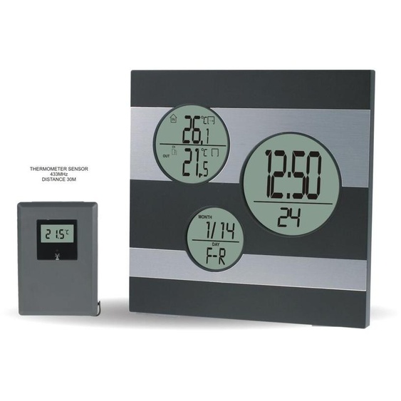 Réveil avec thermomètre C02.2577.9270