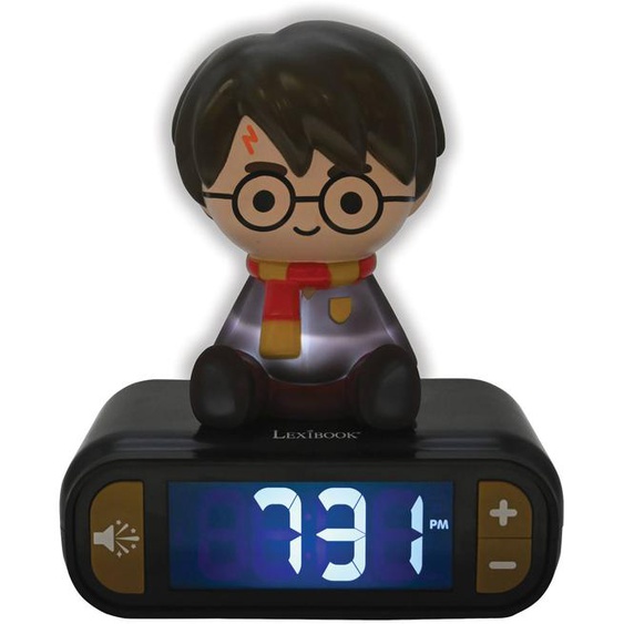 Réveil Avec Veilleuse Harry Potter En 3d Multicolore