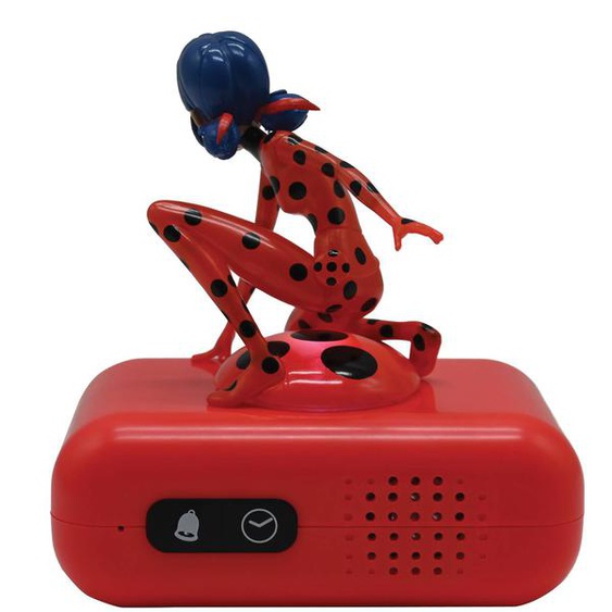 Réveil Avec Veilleuse Miraculous En 3d Multicolore