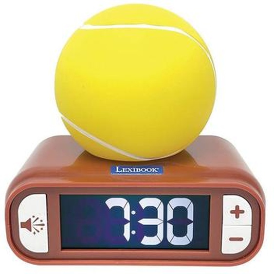 Réveil Avec Veilleuse Tennis En 3d Multicolore