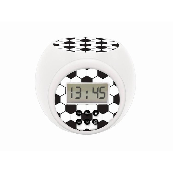 Réveil Projecteur Édition Football Multicolore