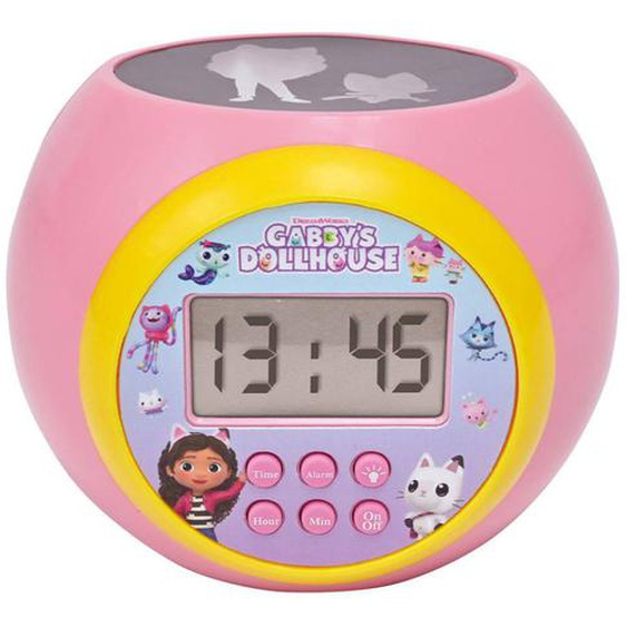 Réveil Projecteur Gabby Et La Maison Magique Multicolore