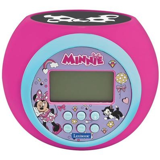 Réveil Projecteur Minnie Multicolore