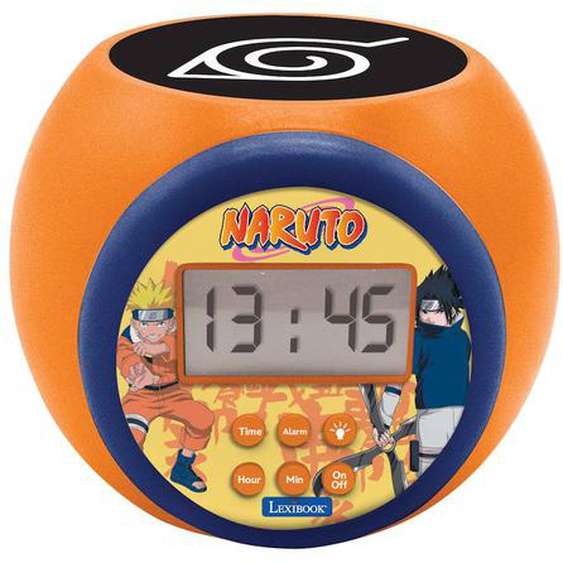 Réveil Projecteur Naruto Avec Minuteur, Fonction Alarme Et Répétition, Veilleuse Avec Minuterie Multicolore