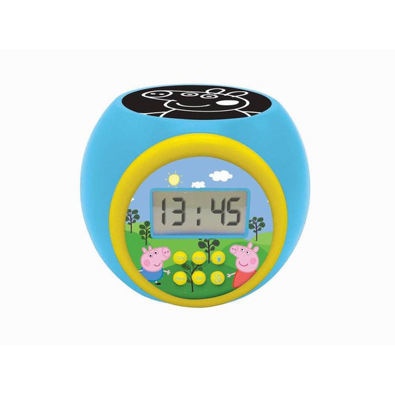 Réveil Projecteur Peppa Pig Multicolore