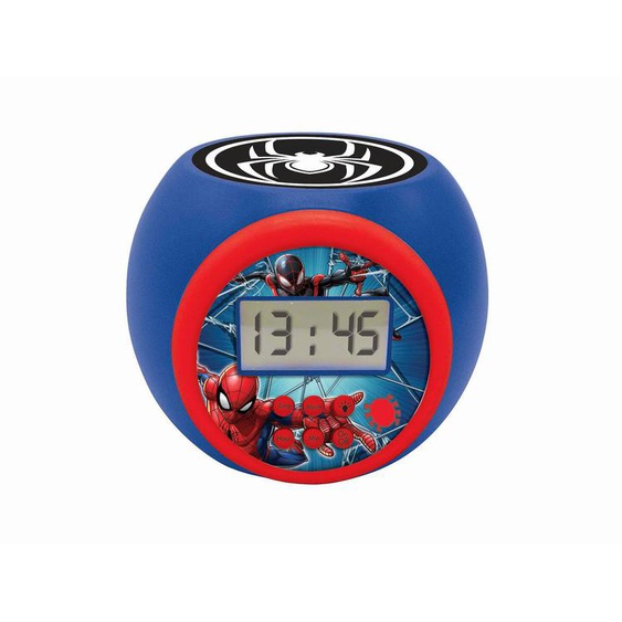 Réveil Projecteur Spiderman Multicolore
