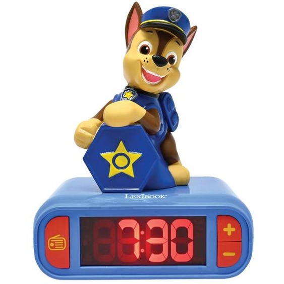 Réveil - Veilleuse Chase Pat Patrouille Avec Effets Sonores Multicolore