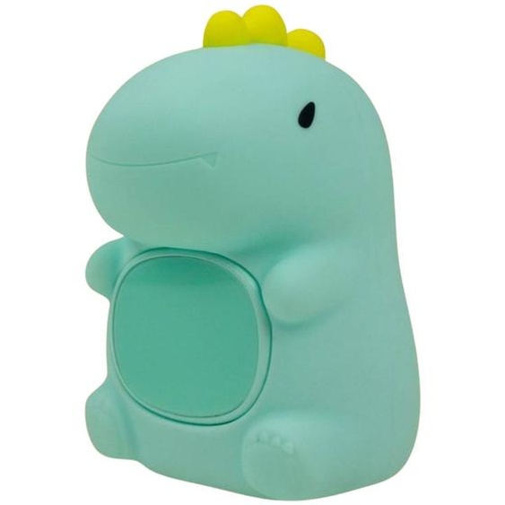 Réveil Veilleuse Enfant 2 En 1 Dinosaure Lumineux Rechargeable – Réveil Progressif Vert Deau, Jaune, Noir