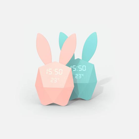 Réveil - Veilleuse Intelligent Cutie Clock Aimanté Et Nomade Avec Détection De Mouvements Bleu