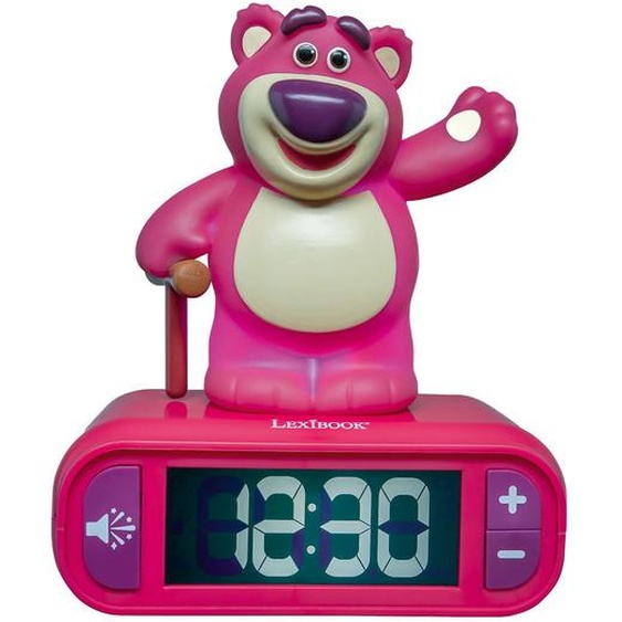 Réveil - Veilleuse Lotso Avec Effets Sonores Multicolore