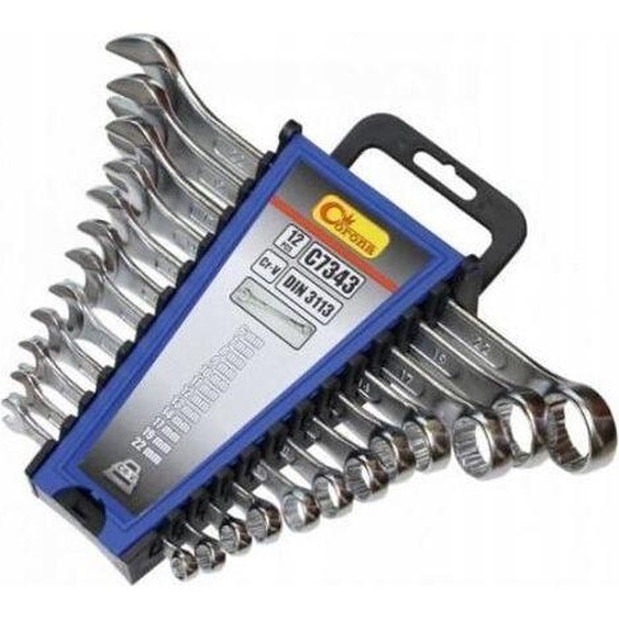 Richmann Combination spanners 6-22 mm, 12 PCS, sheet