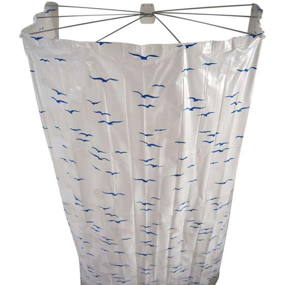 RIDDER Cabine de douche Ombrella 200 cm Bleu 58203