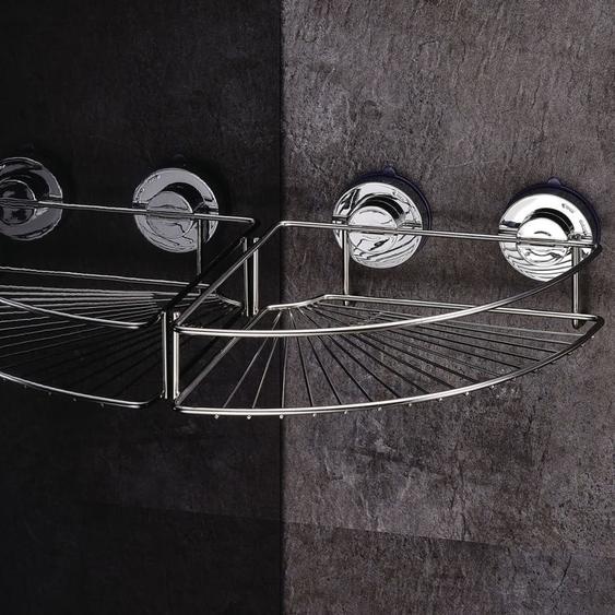 RIDDER Étagère dangle Étagère de douche 24,9 x 24,9 x 9,4 cm Chrome 12020000