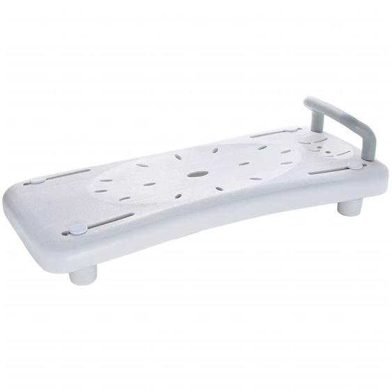 RIDDER Siège et étagère de baignoire avec poignée Blanc A0040101