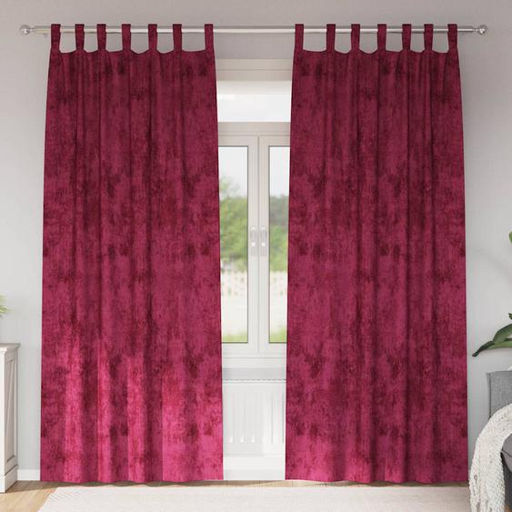 Rideaux en velours 2 pcs Rouge bordeaux 245 x 140 cm Velours