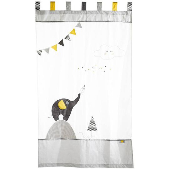 Rideau À Pattes En Coton - Babyfan Gris