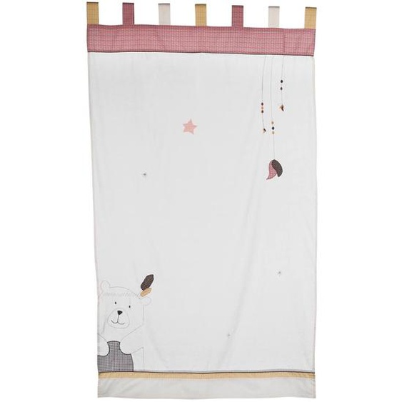 Rideau À Pattes En Coton - Timouki Beige