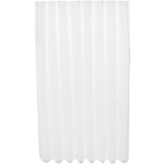 Rideau De Douche 180x200 Polyester Recyclé Blanc (blanc)