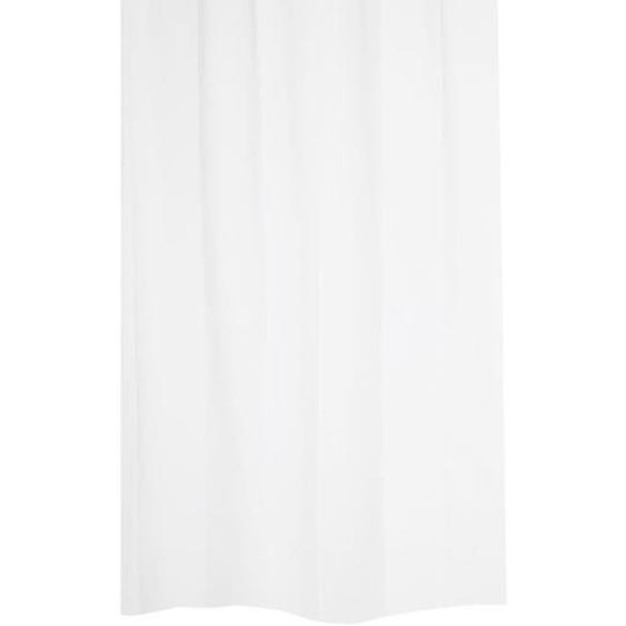 Allibert - Rideau de douche uni ANNIS - 120 x 200 - Blanc cassé