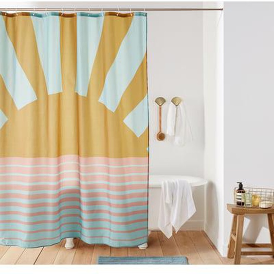 Rideau de douche imprimé, Listrado