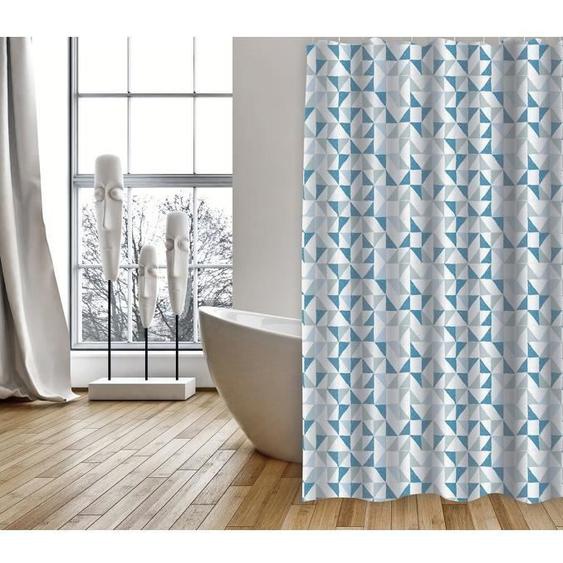 Rideau de douche - MSV - Calendo - Polyester 100% - 180x200cm - Anti-moisissure