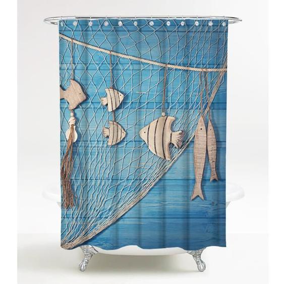 Rideau de douche Navigation 180 x 200 cm