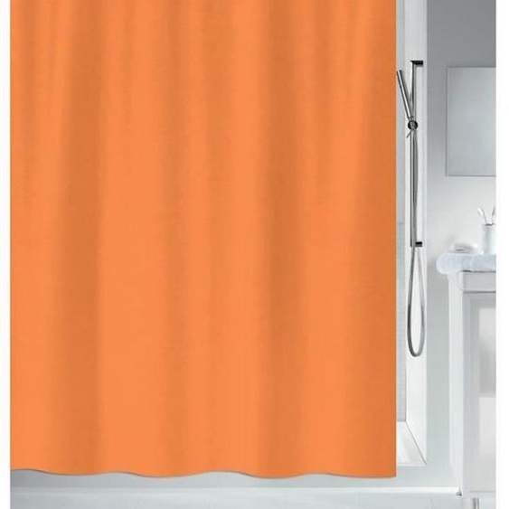 Rideau de douche - SPIRELLA - PRIMO - Polyester - Orange - Anti-moisissure