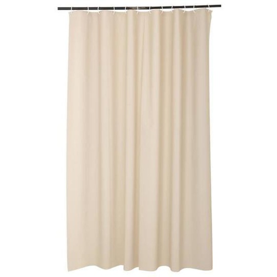 Rideau de douche - Vitamines - Taupe - 200x180 cm - Plastique PEVA - Design contemporain