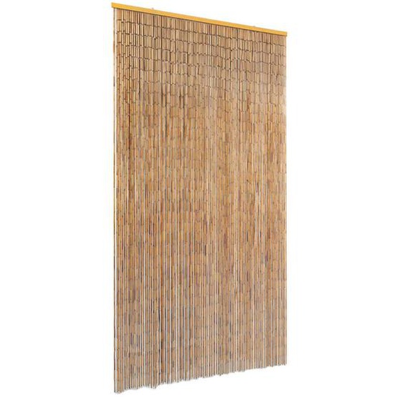 Rideau de porte contre insectes Bambou 100 x 220 cm